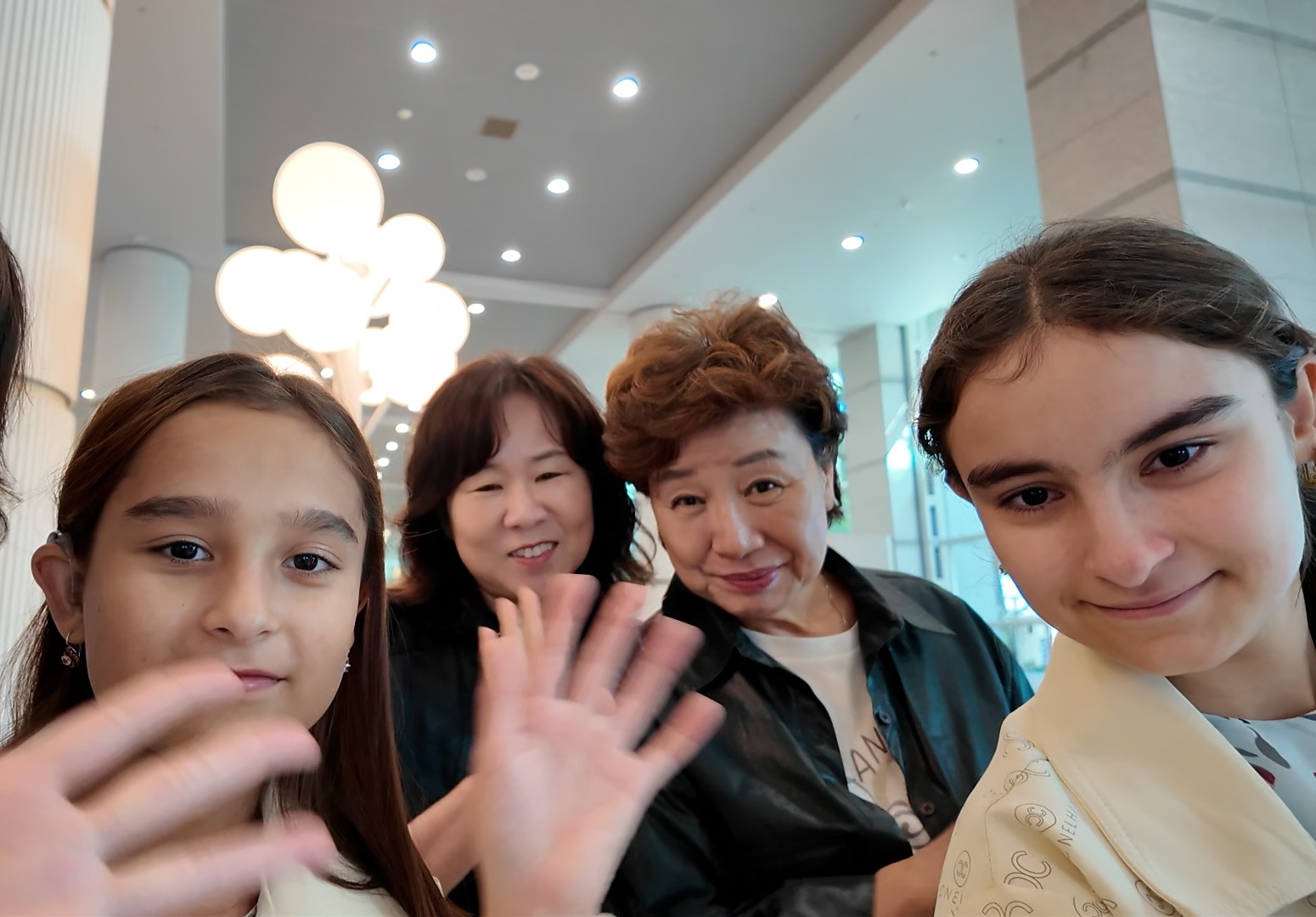 람지아와 노자닌 한국 방문 4