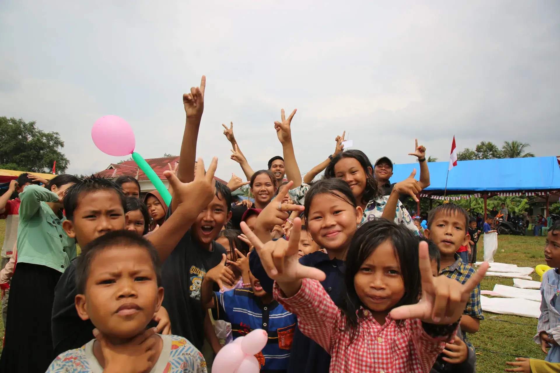 Medical outreach in Lampung